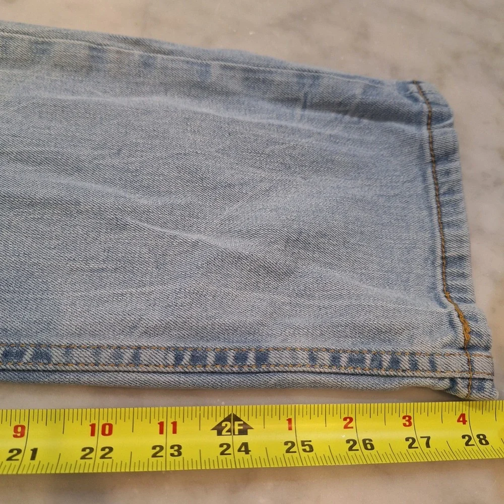 Levi's 511 Slim Fit Jeans Mens 36x30 (28) Blue LtWash Denim Casual Classic Pants